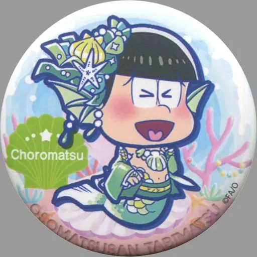 おそ松さん 一番くじ たび松 ニートアイランド 缶バッジ