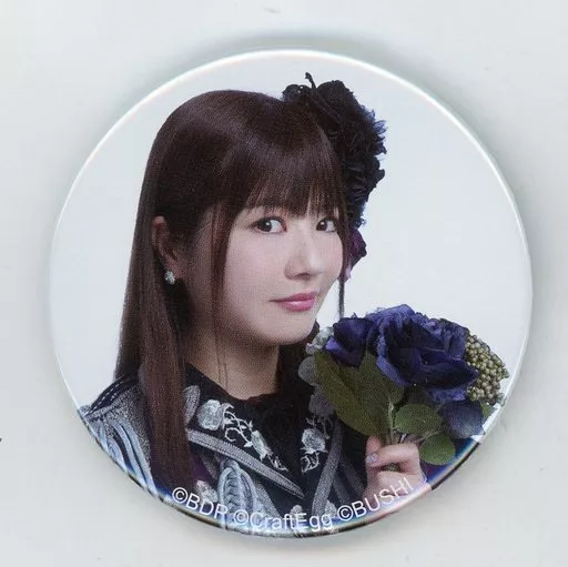 バッジ・ピンズ(女性) 明坂聡美(白金燐子)/バラ持ち 「Roselia