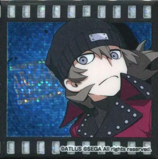 ペルソナ　ペルソナ3 リロード　Q2 セガコラボカフェ　缶バッジ　荒垣真次郎 23) 未使用 ペルソナ3リロード 総攻撃 缶バッジ 荒垣 真次郎