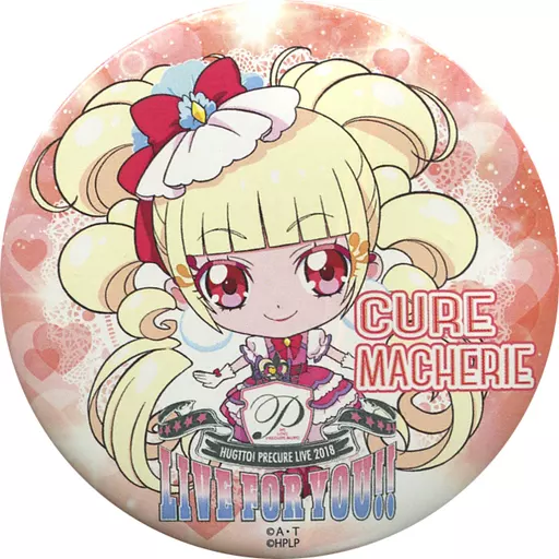 HUGっとプリキュア LIVE2018 ライブ・フォー・ユー!! 缶バッジ SD5点