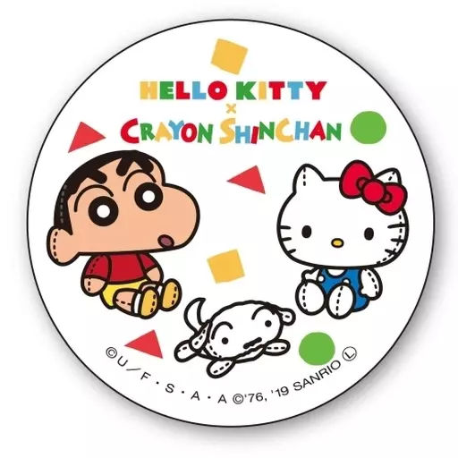 クレヨンしんちゃん×ハローキティ　缶バッジ　5種セット zakka118_7.png