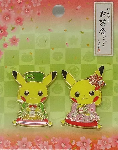 ポケモンセンターキョウト ピンズセット はんなりお茶会ごっこ