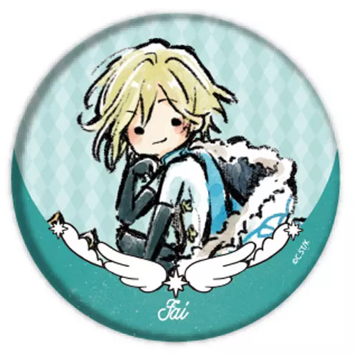 Phi D. Florite 「 Tsubasa - RESERVOIR Chronicle - metal badge 01  