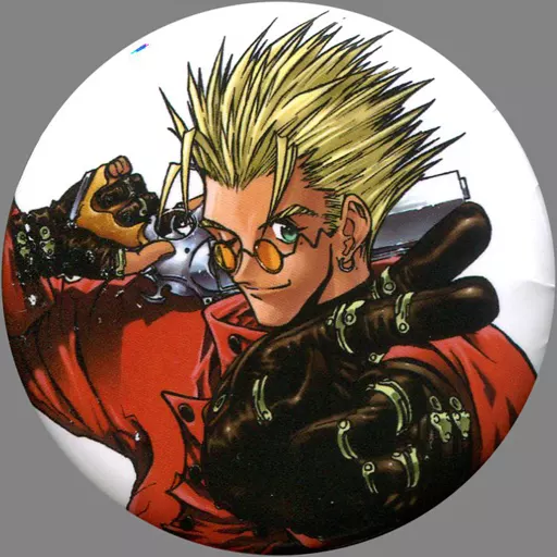 Badge Pins (Victor Character) Vasch the Stampede (White / Red 
