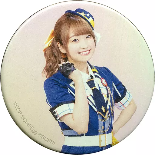 バンドリ 山吹沙綾 缶バッジ Fan Meeting Tour2019 Ayaka Ohashi (Saya Yamabuki) / upper body 