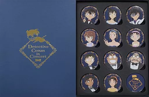 バッジ・ピンズ(キャラクター)　[単品] 集合 缶バッジコンプリートセット(12個セット) 「名探偵コナン スペシャル・コンサート2019」 S席特典 バッジ・ピンズ(キャラクター) [単品] 集合 缶バッジ