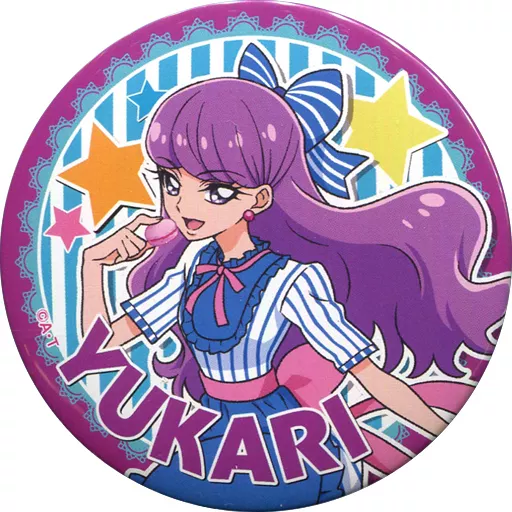 プリキュア　缶バッジ　ゆかり バッジ・ピンズ 琴爪ゆかり(キラキラ☆プリキュアアラモード
