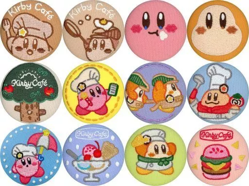 バッジ・ピンズ 全12種セット 「星のカービィ カービィカフェ