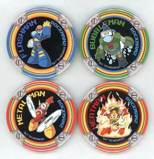【高価値】 BOSS 30周年WEBくじ ロックマン COLLECTION 缶バッジ B賞 ピンズ・ピンバッジ・缶バッジ