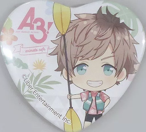 A3! 皆木綴 ハート缶バッジ 【公式通販】