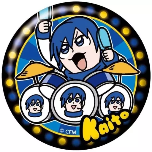 Badge Pins Kaito 「 Hatsune Miku x Okawa Bkub metal badge