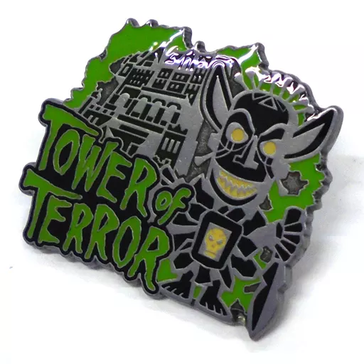 Disneyland Tower of Terror ピンバッジ Badge Pins Logo (Tower of Terror) pin badge 