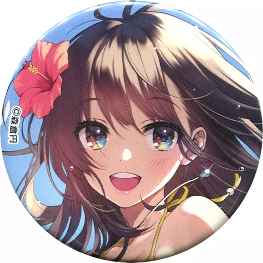 Hello Summer! metal badge 「 En Morikura Illustration Exhibition