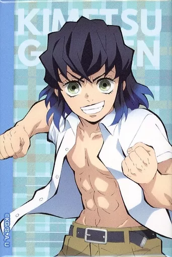 バッジ・ピンズ 嘴平伊之助 「鬼滅の刃 鬼滅祭オンライン -アニメ弐