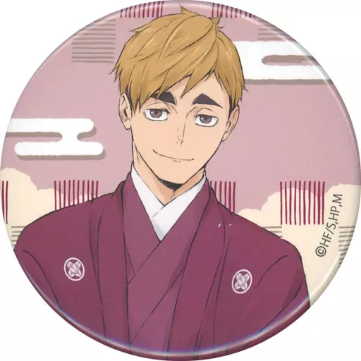 ハイキュー‼︎ 宮侑　新春 稲荷崎高校スペシャルチームミーティング缶バッジ他 Badge Pins Yū Miyayu 