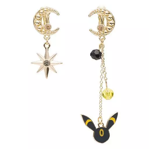 大割引 アクセサリー(非金属) ブラッキー イヤリング Pokemon accessory ピアス