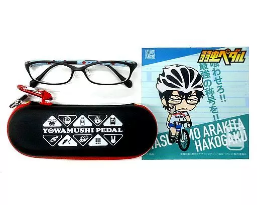 荒北靖友モデル コラボメガネ 弱虫ペダル NEW GENERATION×眼鏡市場（荒 