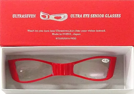 ウルトラセブン SENIOR GLASSES レッド 限定ストラップ付き ウルトラセブン SENIOR GLASSES レッド 限定ストラップ付き