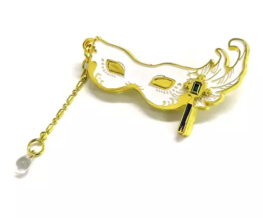 KAITO マスクブローチ 初音ミクシンフォニー2021 -KAITO15th