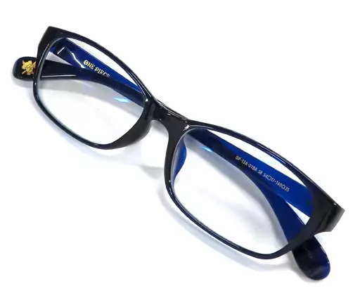 【超激レア】サンジモデルONE PIECE JINS PC メガネ ネイビー 超激レア】サンジモデルONE PIECE JINS PC メガネ ネイビー Amazon.co