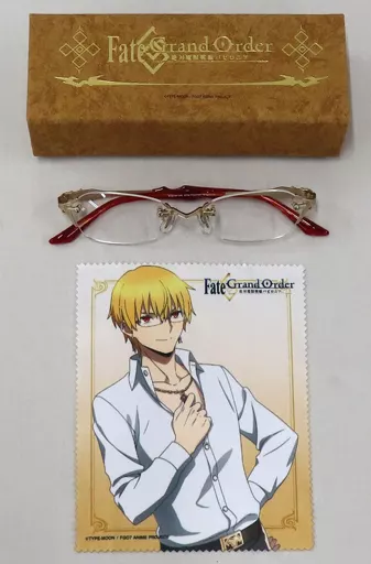 Fate Grand Order ギルガメッシュ 眼鏡 Accessories (non-metal) Gilgamesh Model Collaboration Glasses S