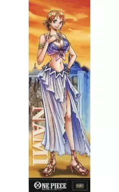 ONE PIECE NAMI タペストリー Tapestry Nami x Orange Tapestry Clock (ALABASTER x Marineford