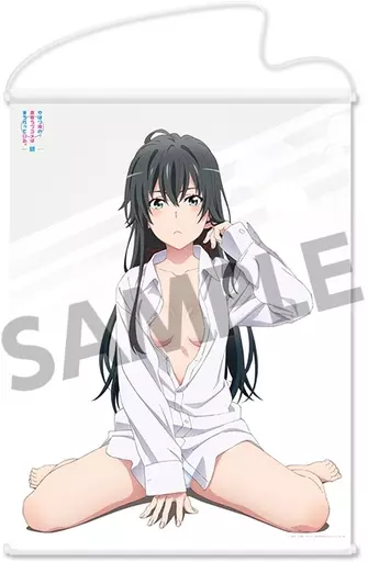 タペストリー 雪ノ下雪乃(Yシャツver.) 描き下ろし等身大タペストリー 