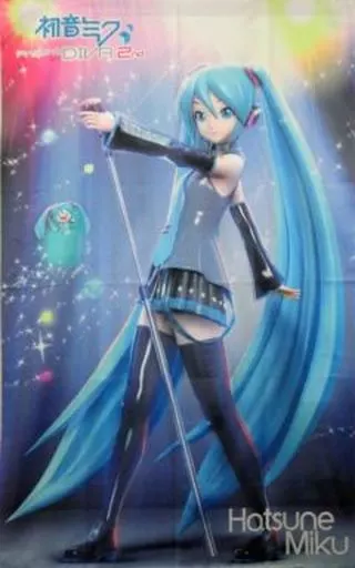 c78 初音ミク Project DIVA 2nd 等身大 タペストリー