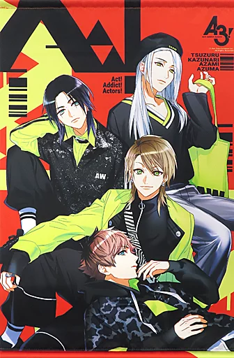 タペストリー [単品] 皆木綴＆三好一成＆泉田莇＆雪白東 A2