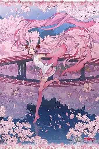 Tapestry Sakura Miku (iXima / water surface) B2 Tapestry