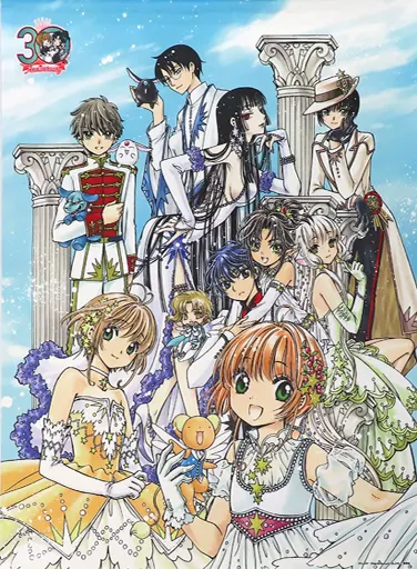 CLAMP画業30周年』アニメイトカフェコラボ B2タペストリー CLAMP