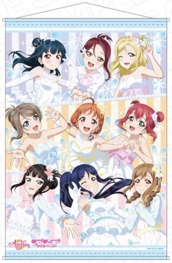 タペストリー Aqours(Thank you. FRIENDS!! ver) B2タペストリー
