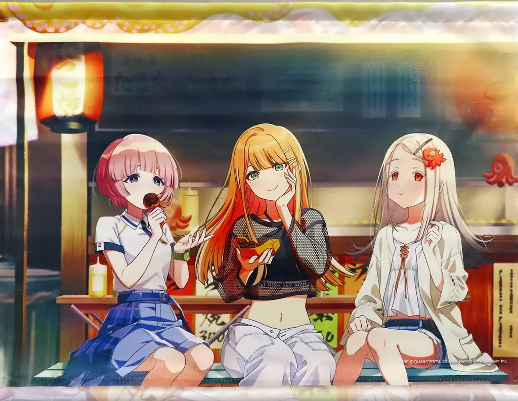 タペストリー 有村麻央＆紫雲清夏＆篠澤広 開催記念 公式A3