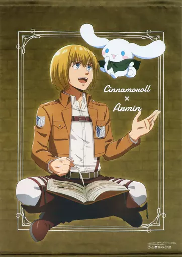 Large tapestries Armin Arlert x Cinnamoroll BIG Tapestry 