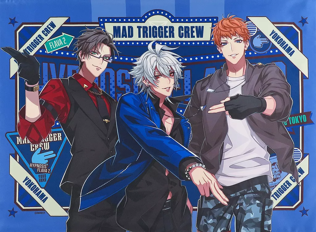 ヒプマイ　MAD TRIGGER CREW　Hypnosis Flava2 MAD TRIGGER CREW B2 Tapestry Hypnosis Flava2 Ver. 