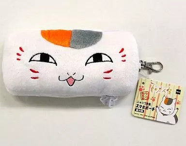 モバイル雑貨 ニャンコ先生(B/口開けVer.) スマホポーチ 「夏目友人帳
