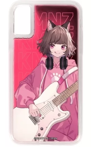 KMNZ スマホケース Amazon.co.jp: KMNZ 描き下ろしイラスト LITA ギター演奏ver