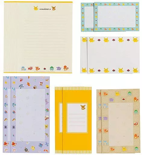 紙製品(キャラクター) BL Pokemon レターセット 紙製品(キャラクター) BL Pokemon レターセット