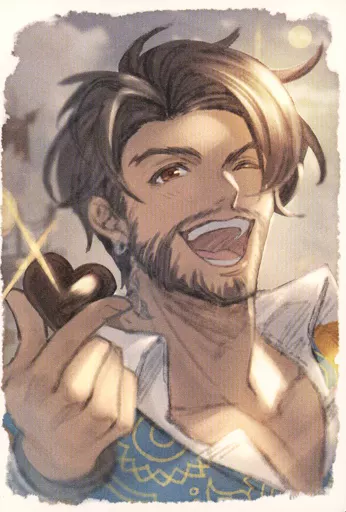 紙製品 アーテファ メッセージ入りイラストカード 「GRANBLUE FANTASY