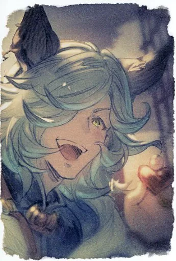 紙製品 ドランク メッセージ入りイラストカード 「GRANBLUE FANTASY