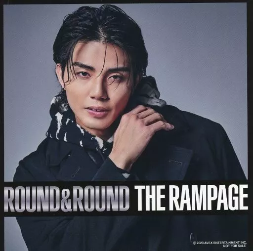 武知海青 ROUND&ROUND アザージャケット 紙製品武知海青(THE RAMPAGE)夾剋<CD ROUND&ROUND通常盤(CD ONLY)