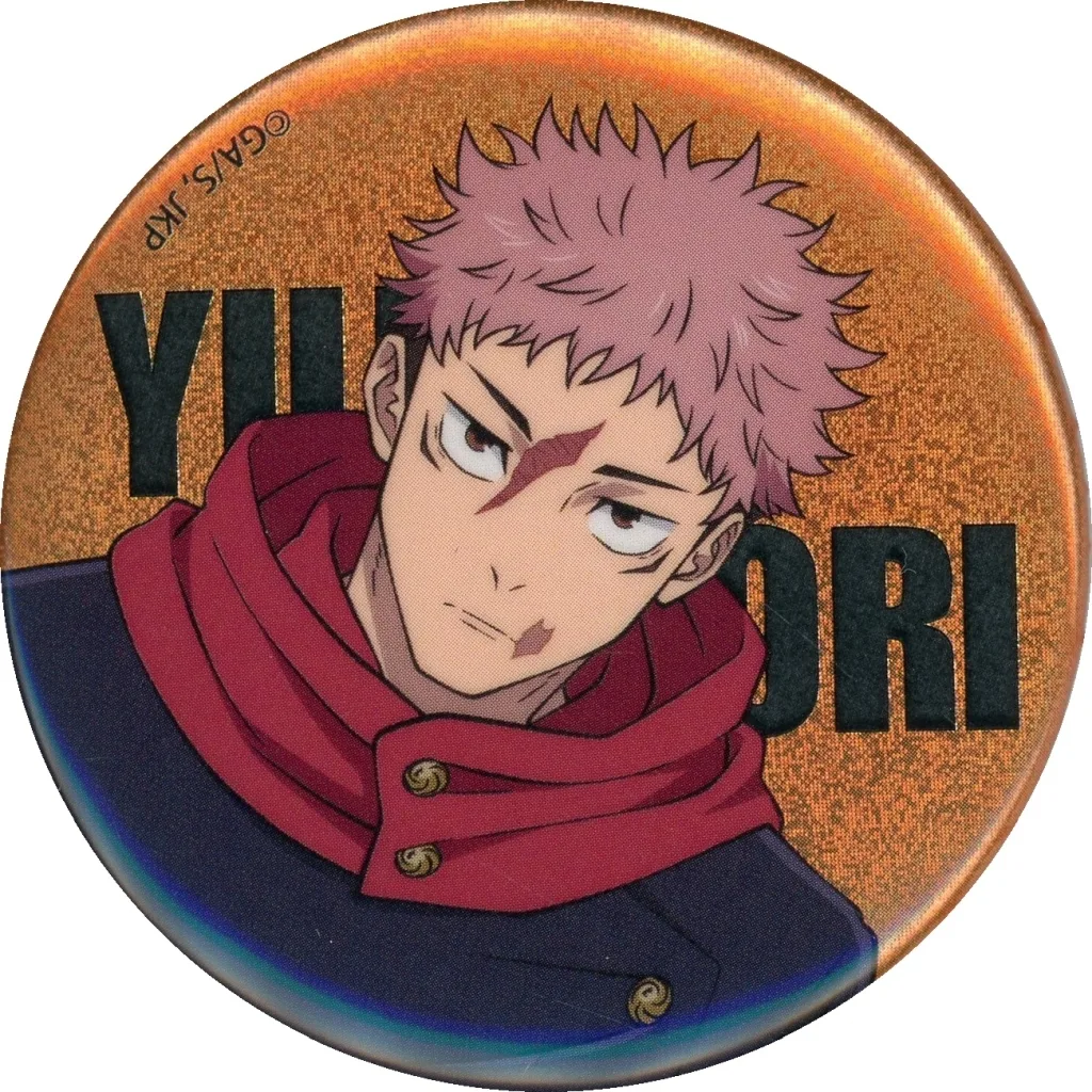 バッジ・ピンズ 虎杖悠仁 「呪術廻戦 JUJUTSU KAISEN WORLD ホログラム