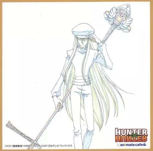キャラカード(キャラクター) カイト 色紙風カード 「HUNTER×HUNTER