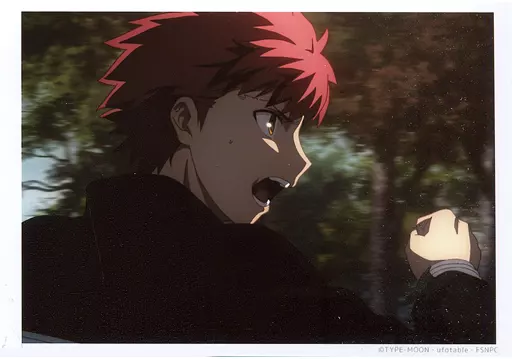 キャラカード 衛宮士郎(横顔) 「劇場版 Fate/stay night