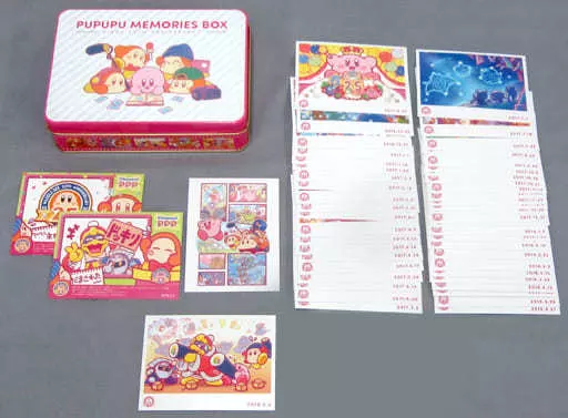 【未開封品】星のカービィ　プププメモリーズBOX 星のカービィ】プププ メモリーズ BOX 公式からの訂正カード付