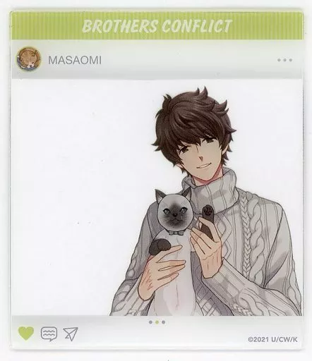 キャラカード 朝日奈雅臣 「BROTHERS CONFLICT Special Time! in