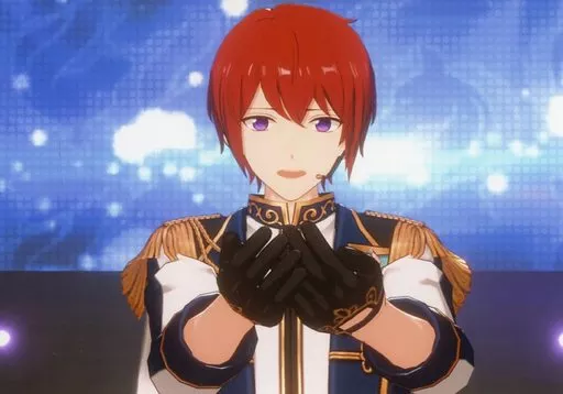 キャラカード 朱桜司(両手正面) 「あんさんぶるスターズ!! ES