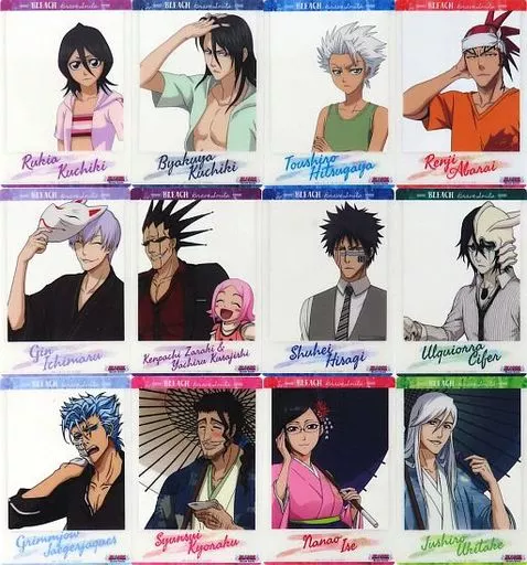 全12種セット BLEACH-ブリーチ- Brave Souls クリアカード