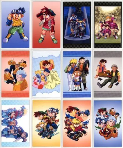 Character card 12 kinds set 