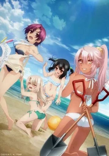 キャラカード イリヤ＆美遊＆クロエ＆バゼット 「劇場版 Fate